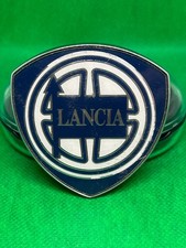 LANCIA LOGO SCUDO SIGLA EMBLEMA FREGIO STEMMA BADGE METALLO VINTAGE AUTO D'EPOCA