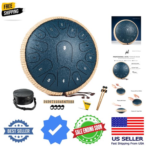 Steel tongue drum 13 pollici - drum,