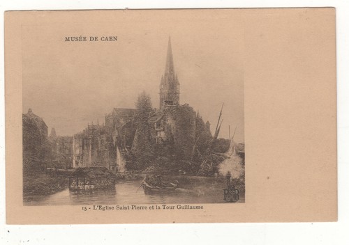 Cpa caen l - caen, l'Église