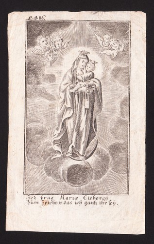 Madonna del carmine - del, con