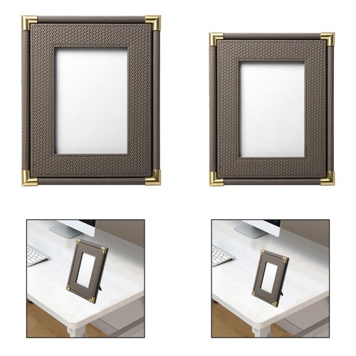 Cornice portafoto pelle pu - cornice,