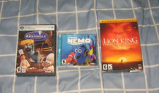 3 giochi CD-ROM Disney vintage
