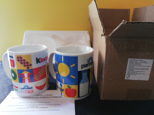 Tazze parmalat kinder ferrero - tazze,
