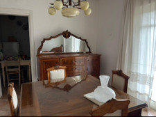 Tavolo quadrato antico allungabile in Legno Massello 4-12 posti