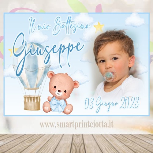 Striscione banner orsetto - banner,