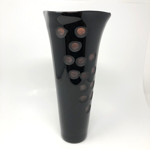 Battuto art vaso vetro - art,