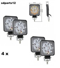4x 27w Led Luce Faro Lampada