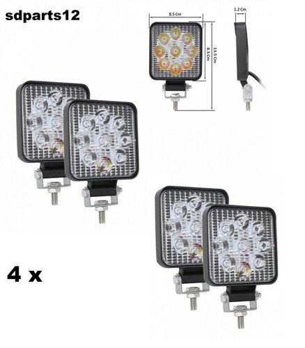 27w led luce faro - 4x,