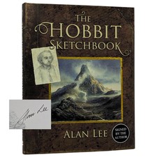 Signed the hobbit sketchbook - hobbit,