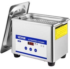 Pulitore Ad Ultrasuoni 3L Macchina Di Pulizia Ad Ultrasuoni in Acciaio Inossidab