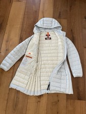 Parajumpers piumino leggero piumino cappuccio blu ghiaccio taglia M come nuovo