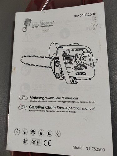 Motosega scoppio leggera - scoppio,
