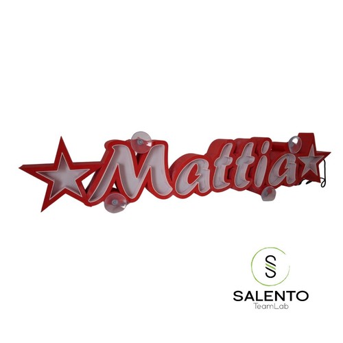 Lampada led scritta - lampada,