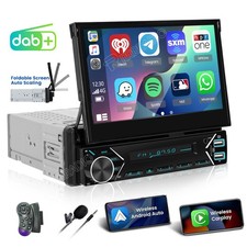 Autoradio 1DIN 7" DAB+ Flip