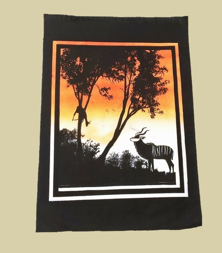 Wax batik antilope - wax, kudu