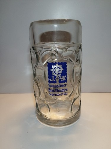 Augustiner boccale vetro - in,