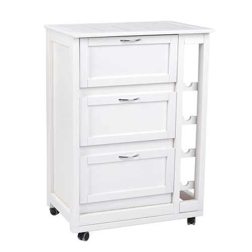 Carrello mobiletto con ante - , a