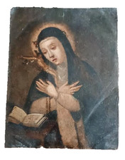 Antico dipinto su rame,doppio