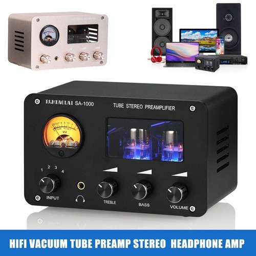 Hifi vacuum tube preamp stereo - tube,