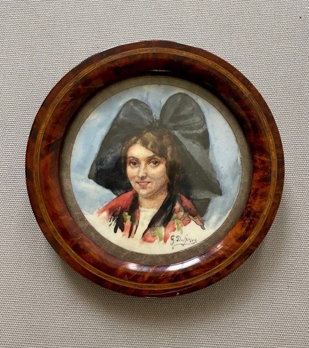 Ritratto alsaziano dipinto in - ritratto, alsaziano,