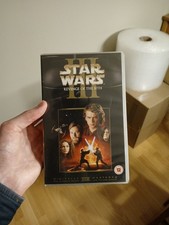 Revenge Of The Sith VHS PAL 2005 Star Wars Episode 3, US SELLER, OFFICIAL