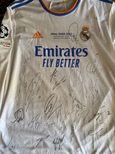Maglia vera madrid firmata - maglia,
