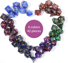 Dadi Poliedrici per Giochi Di Società Dadi Dnd  Dadi Poliedrici DND Dadi Cielo S