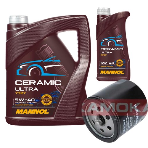 Filtro olio kamoka mannol - l,