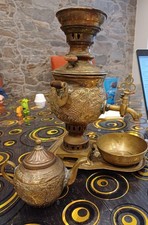 Antico Samovar in ottone