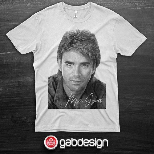 Shirt mac gyver - t-shirt, serie