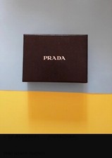 Portachiavi a libro in pelle Prada