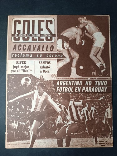 Rivista goles 1965 calcio - goles,