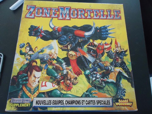 Boîte vide blood bowl zone - bowl,