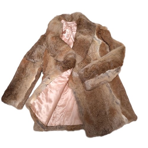 Cappotto pelliccia coniglio