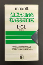 Maxell cleaning betamax - betamax, l-cl
