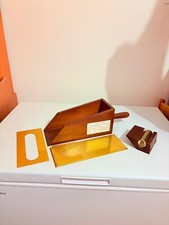 Le Banquier – Distributore francese vintage di carte da gioco in legno