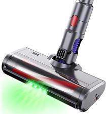 Spazzola per Dyson Aspirapolvere V7 V8 V10 V11 V15 Con Rullo Setole e 4 Luci LED