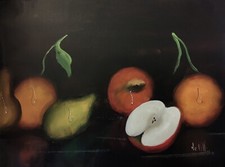 Dipinto su tavola, d'epoca