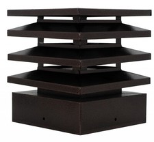 TERMINALE COMIGNOLO ARCHITETTONICO - testa di moro - PER STUFE e CAMINI