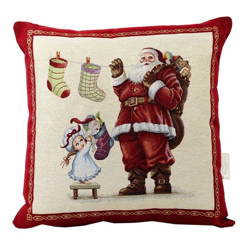 Babbo natale cuscino - natale,