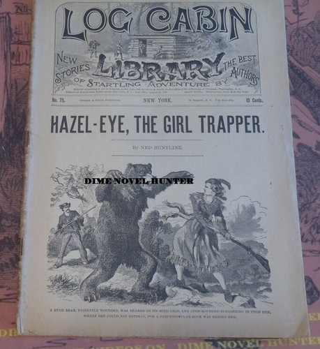 Dime novel ned buntline girl - dime,