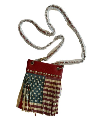 Borsa tracolla rossa stelle - tracolla,