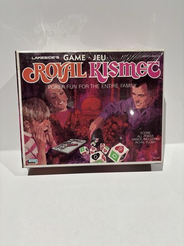 1974 royal kismet poker dice - royal,
