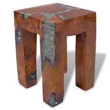 vidaXL Sgabello in Legno