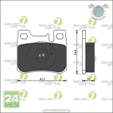 Pastiglie freno ecp-s