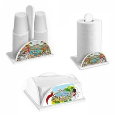 Portabicchieri portarotolo