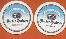 2 Bierdeckel...Hacker-Pschorr