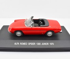 Modellino auto scala 1:43 alfa romeo spider 1300 junior modellismo auto model