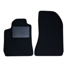 Set Tappetini Tappeti Auto Moquette per Jeep Wrangler I (YJ) 1987 1995, neri