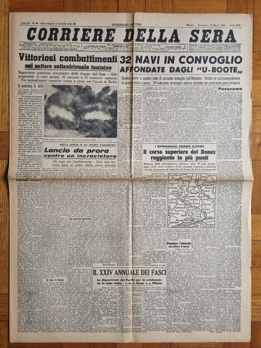 Fascismo corriere sera - sera, 21